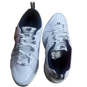 NWT New Balance Men's MX608WN5 White Sneakers 10 2E